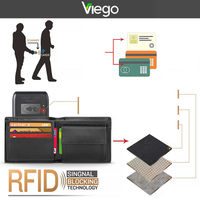 Carteira Masculina Couro Proteção Rfid - WilBest