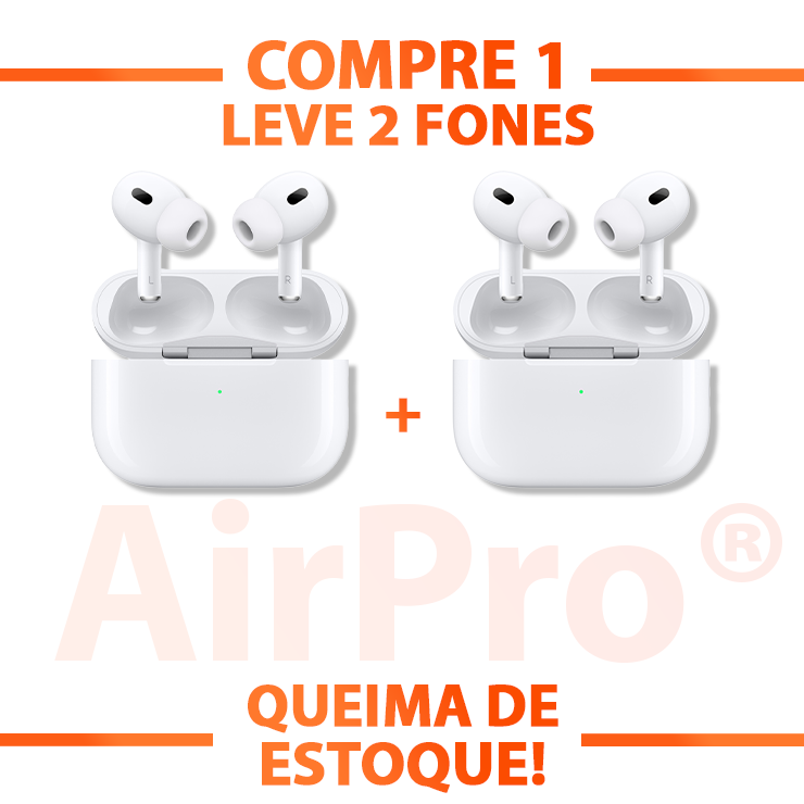 Fone Air Pro® TUTTI 2024 - [Compre 1 Leve 2 + Frete Grátis]